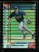 Vintage 1999 Topps Finest Refractor Baseball Card #291 Doug Mientkiewicz Twins - £13.23 GBP