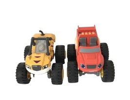 LOT of 2 - Blaze And The Monster Machines - Blaze &amp; Tiger Stripe - £15.37 GBP