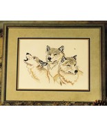 Cross Stitch All For One Wolves Wolf Stitch World Pattern - £9.40 GBP