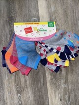 Hanes Girls&#39; Soft &amp; Lightweight Socks Assorted 13 Pack SIZE M 10 1/2 -4 - £7.08 GBP