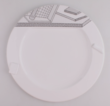Lettuce Plate for Memphis Milano by A. Sarri Ceramiche Design Ettore Sottsass - £392.01 GBP