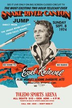 Evel Knievel 20 x 30 Sept 08,1974 Snake River Canyon Jump Reproduction P... - £35.30 GBP