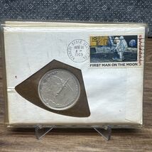 NASA Apollo 12 Commemorative Medal 11-14-1969 Kennedy Space Center Poste... - $197.99