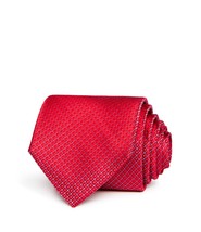 allbrand365 designer Dot Pattern Textured Silk Classic Tie Size OS Color... - £47.08 GBP