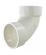 Charlotte Pipe 90-Degree 3 in. Hub x Hub Elbow PVC DWV White PVC003001200HA - $216.48 MXN