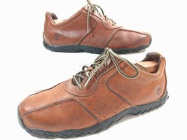 TIMBERLAND Lexington 55518 Brown Leather Lace Up Driving Oxfords Shoes S... - £20.24 GBP