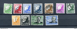 Germany 1934 3rd Reich Full set  Zeppelin  Airmail Used 13798 - $49.50