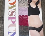 Joyspun ~ 6-Pair Women&#39;s Bikini Underwear Panties Nylon All Lace ~ XL - $15.85