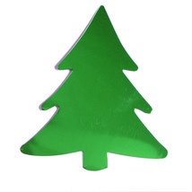 Christmas Tree V2 Cutouts Plastic Shapes Confetti Die Cut 15 pcs  FREE SHIPPING - £5.49 GBP