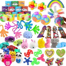 52 Pcs Party Favors for Kids 4 8 Birthday Gift Toys Stocking Pinata Stuffers Tre - £24.62 GBP