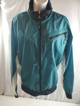 Vintage Adidas IllumiNITE Windbreaker Jacket Women’s Size M  Athletic Track - £22.26 GBP