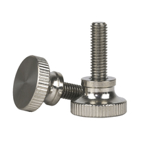 M2 Knurled Thumb Screw With Collar Knurling Screws Manual Adjustment Bolt DIN464 image 6