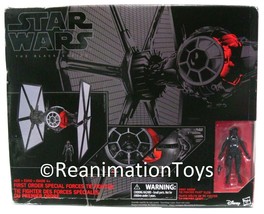 Star Wars Black Series 6&quot; Scale First Order Special Forces TIE Fighter New NIB - £277.35 GBP