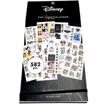 The Happy Planner Disney Stickers Mickey Mouse and Minnie 582 Pieces - $21.76