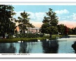 City Park Landscape New Orleans LA Louisiana Unused UNP WB Postcard Z8 - $3.91
