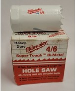 Milwaukee Super Tough Bi-Metal 4/6 Hole Saw Blade 1 1/16&quot; 27mm 49-56-0046 - $14.85