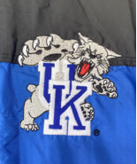 VTG University Kentucky Wildcats Jacket Windbreaker Mens LARGE Embroider... - £73.83 GBP