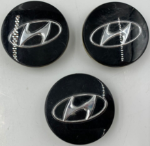 Hyundai Wheel Center Cap Set Black OEM H01B28018 - $80.99
