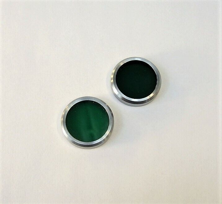Unitron Microscope Green Optical Filters Lot of 2 - $17.44