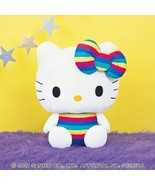 Hello Kitty Colorful Border Jumbo Plushy - $951.97 MXN