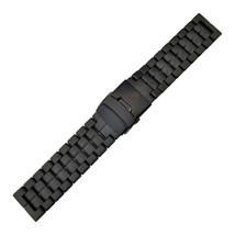 Genuine Luminox Black Carbon Watch Band Strap  Navy SEALs for Series 3500 24mm - £135.53 GBP