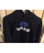 ADIDAS MENS GRFX HOODIE SWEATSHIRT - SIZE LARGE - MODEL IY2076 - BLACK /... - $22.89