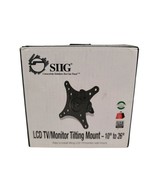 SIIG LCD TV/Monitor Tilting Mount - 10&quot; to 26&quot; (CE-MT0A12-S1) - $369.25 MXN