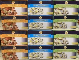 Family Smoked Oysters, Clams, Scallops (Variety Pack Of 12) - £62.31 GBP