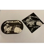 METALLICA 2 UNUSED BACKSTAGE TICKET PASSES Sanitarium James Hetfield Lar... - £7.91 GBP