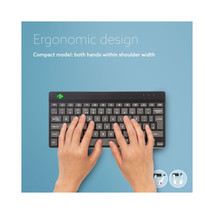 RGO RGOCOUSWLBL R-GO TOOLS ERGONOMIC KEYBOARD, COMPACT SLIM, BLUETOOTH, ... - $2,432.72 MXN