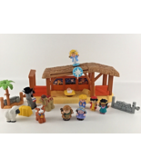 Fisher Price Little People Christmas Nativity Manger w Figures 2011 Musi... - £77.54 GBP