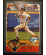  2003 Topps Opening Day #4 Chipper Jones - Atlanta Braves Baseball Card - $0.75