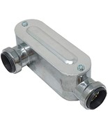 Southwire E-LR-075 3/4&quot; Push Install Type EMT LR Conduit Body, Gray - $24.79