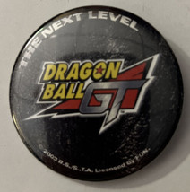 2003 Dragon Ball GT Promotional Pin The Next Level Anime DBGT Button DBZ... - $12.34