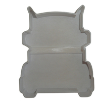 6x Semi Truck Front View Fondant Cutter Cupcake Topper 1.75 IN USA FD5280 - £5.35 GBP