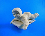 Snowbabies Hold on Tight Baby on Sled  Dept 56 Excellent Condition - $11.87