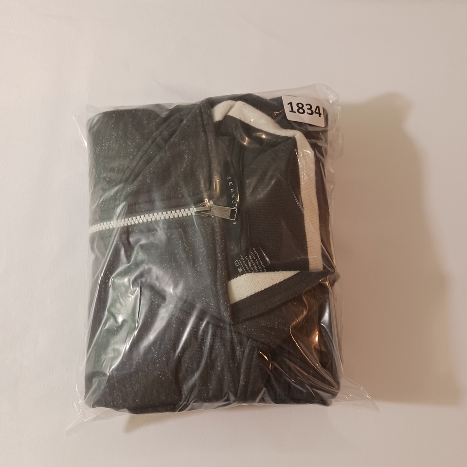 Sean John Full Zip Men's Cotton Blend Gray Classic Jacket Pockets Size 2XL Item image 15