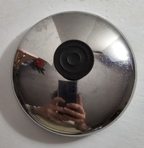 Vintage SS Revere Ware Black Top Knob 6 1/2&quot; Round Pot Pan Replacement L... - $18.81