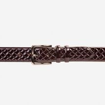 The Rico Burgundy Color Calfskin Belt image 2