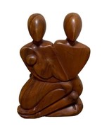 Novica Family Peace Original Wood Sculpture Hand Carved Indonesia Wayan ... - £68.22 GBP