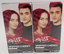 Splat Rebellious Colors Whipped Cherry 2 Pack 1 Wash Temporary Dry Each 1.5 Floz - £17.55 GBP