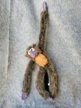 Wild Republic Hanging Plush Monkey Purple Nose Hands &amp; Feet 16&quot; K&amp;M Int ... - £9.77 GBP