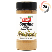 2x Shakers Badia Ground Cumin Seasoning | 4oz | Gluten Free! | Comino Mo... - $14.97