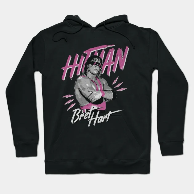 Bret Hart Hitman Pose Hoodie - $36.99