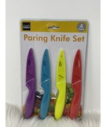 Handy Helpers Kitchen Paring Knives Knife Set With Safety Sheath Covers ... - $31.33 CAD