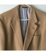 Vintage men&#39;s camel hair sport coat blazer jacket  - $667.61 MXN