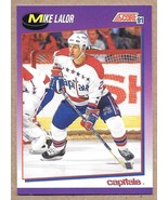 1991-92 Score American #249 Mike Lalor Washington Capitals - $1.51