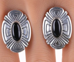 Retired James Avery Sterling and onyx Southwestern Style earrings - £152.10 GBP