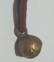 Antique Islamic Handmade Bronze Sheep Bell w/Ball Clapper 2-Sided Boy Gi... - $115.00