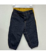 Carters 2 pack boys jeans and pull on pants 12 mos - $6.79